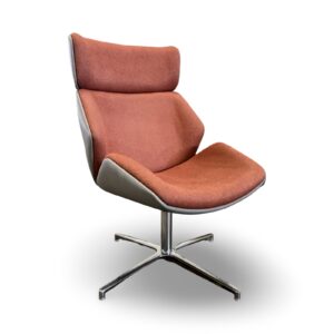 OFS Skara High-Back Swivel Lounge Chair with Headrest